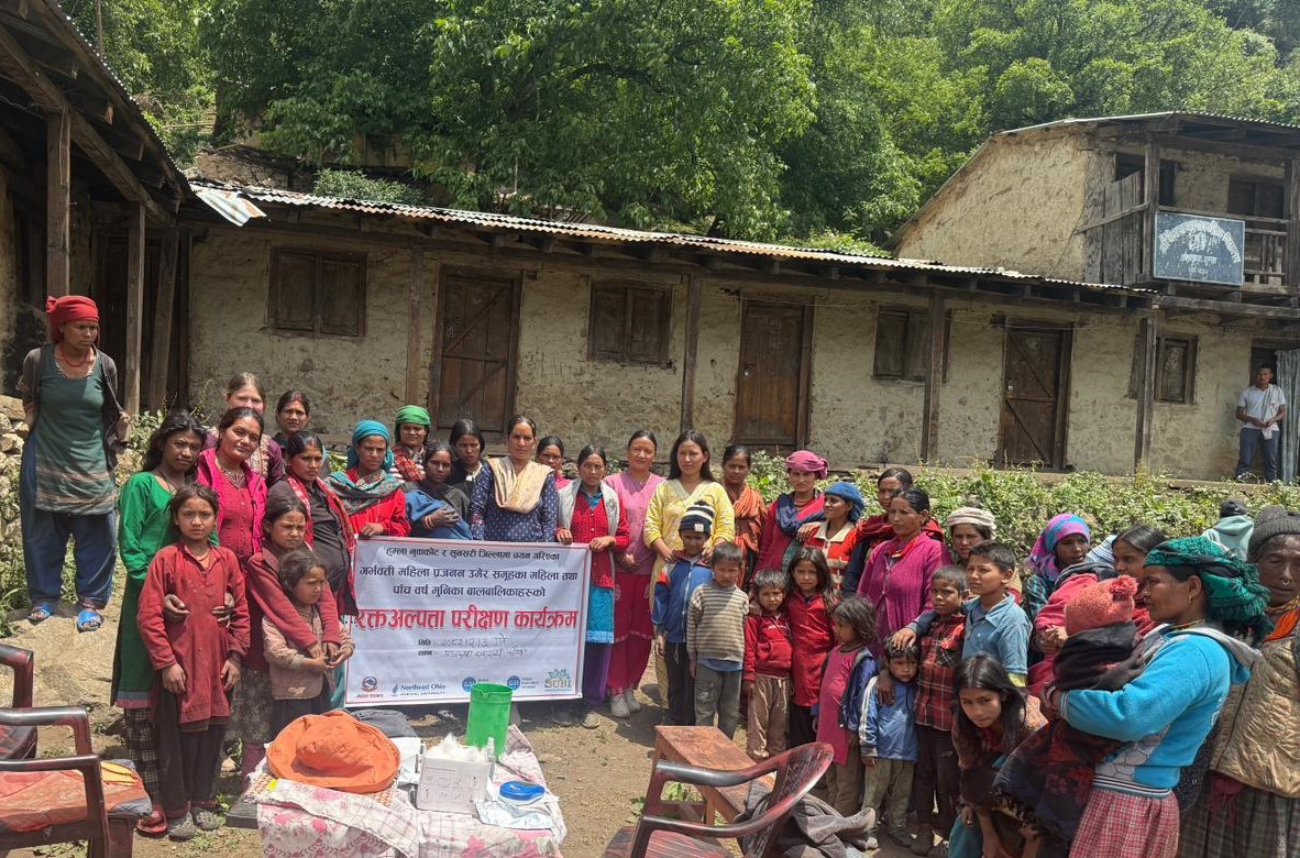 Group photo after Anemia Screening Orientation Program
